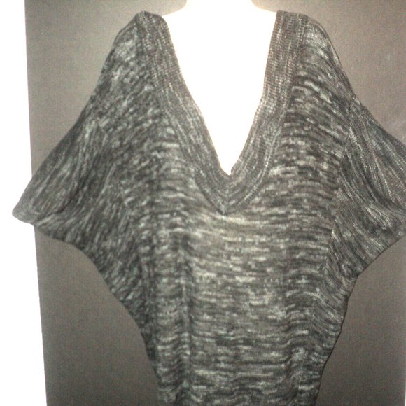 Loved by Heidi Klum Sweater Oversized Women's Size M (Fits like an XL) Gray - Picture 2 of 8